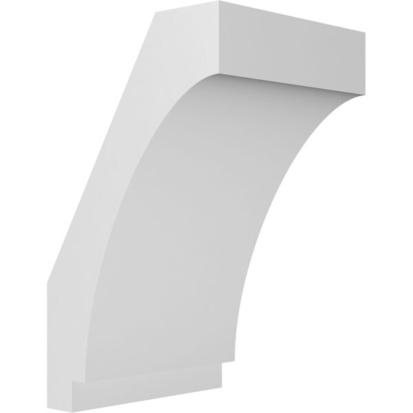 Ekena Millwork 6-in. W x 6-in. D x 10-in. H Imperial Architectural Grade PVC Knee Brace BRCP06X06X10IMP - main